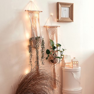 Lyhome LYHOME✨Dây Treo Chậu Hoa Trang Trí Trong Nhà/Ngoài Trời Phong Cách Bohemian