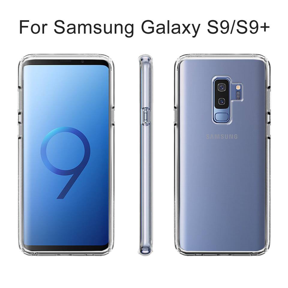 Ốp lưng Samsung S8 Plus/S9/Note 8 trong suốt 2 mặt bảo vệ full 360 độ