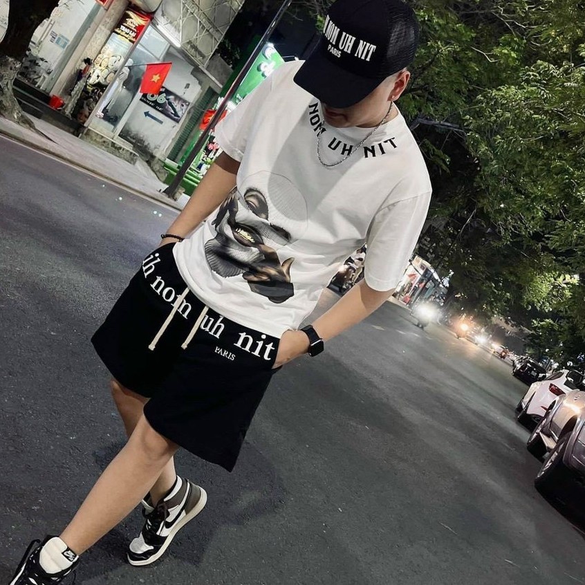 Bộ Thun Nam Mùa Hè, Bộ Quần Áo Nam Unisex In Hình Ninja 3D Phong Cách Trẻ Trung Năng Động Chất Thun Co Dãn 4C - Bn292 | BigBuy360 - bigbuy360.vn