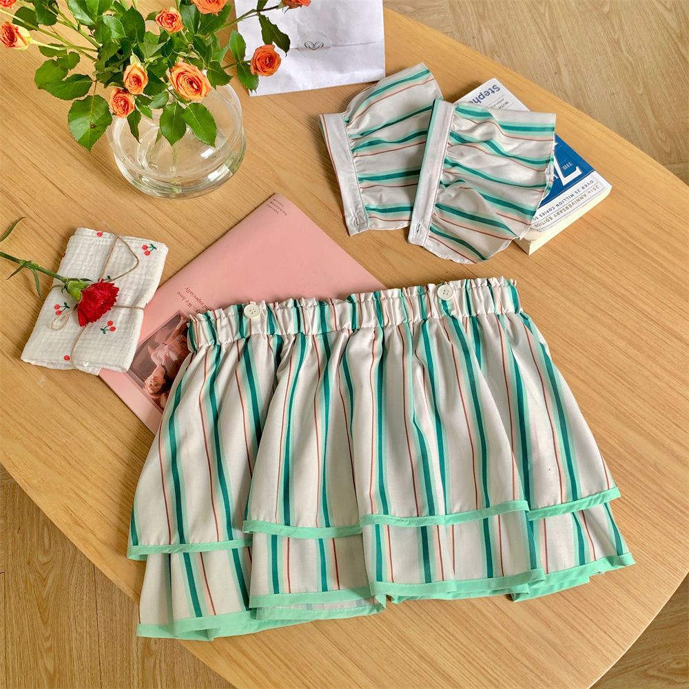 Áo Thun NgắN Tay Kẻ SọC Ngang JL-TX-489