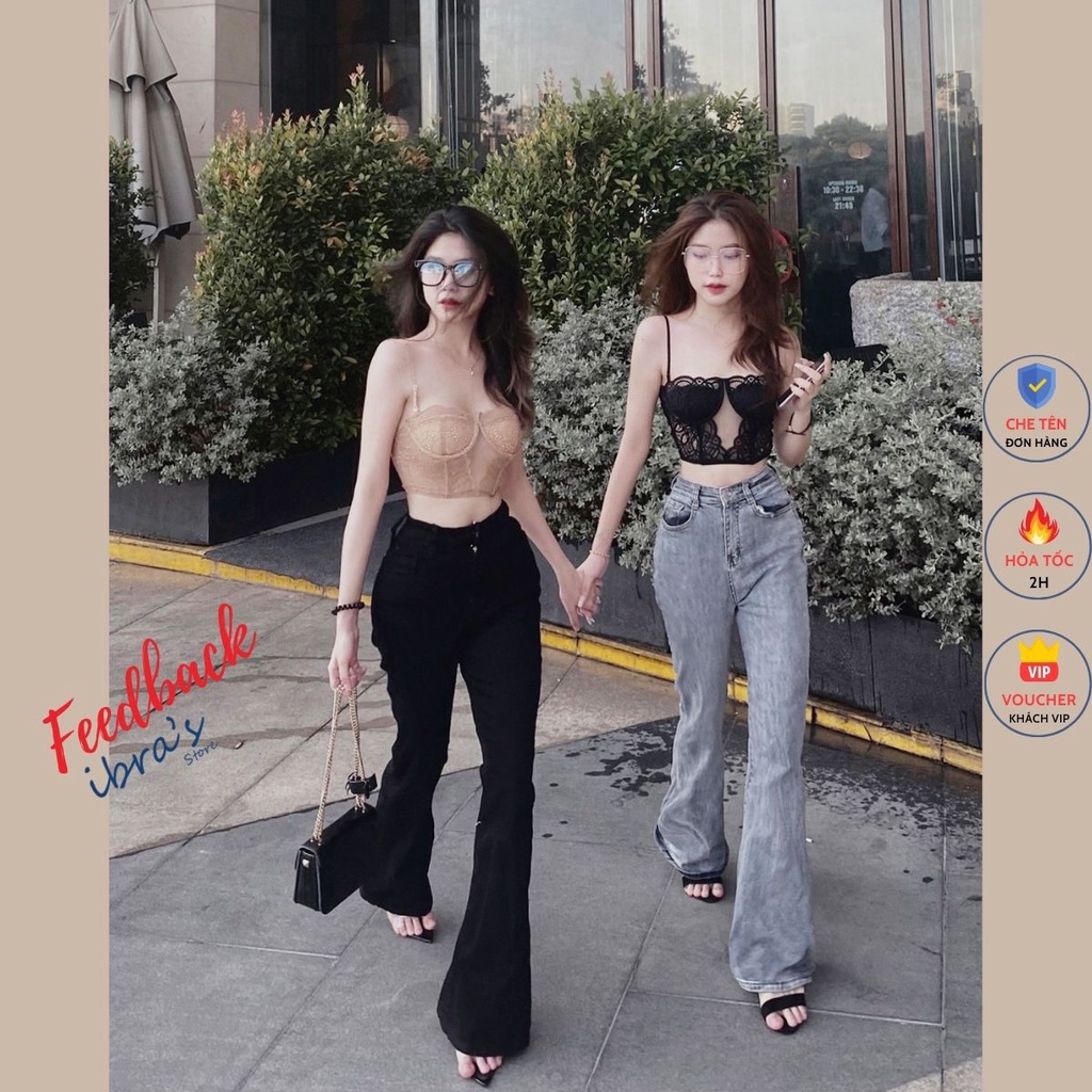 Áo Ngực Không Dây Bra Ren iBRA's STORE Áo Lót Bralette Nữ Có Gọng Nâng Nhẹ, Đệm Mút mềm mại xuyên thấu Sexy A21