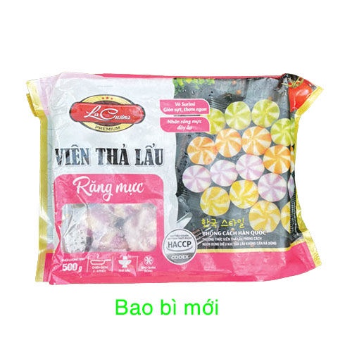 1kg bánh bao răng mực Lacusia( tím)