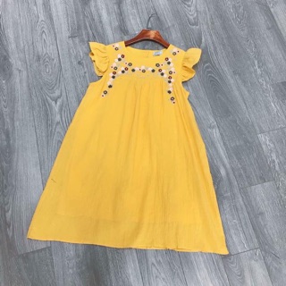 Baby doll thêu hoa