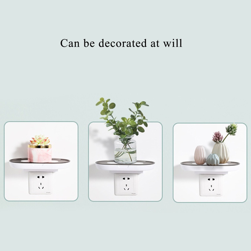 Giá Đỡ Ổ Cắm Điện Gắn Tường Tiện Dụng Cho Phòng Ngủ