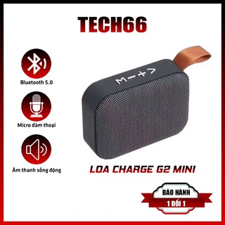Loa bluetooth mini cầm tay Charge G2 nghe nhạc không dây hỗ trợ usb và thẻ nhớ