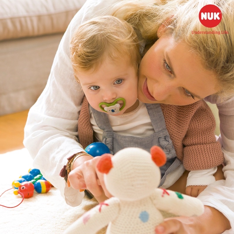 Bộ 2 ti giả NUK Space silicone