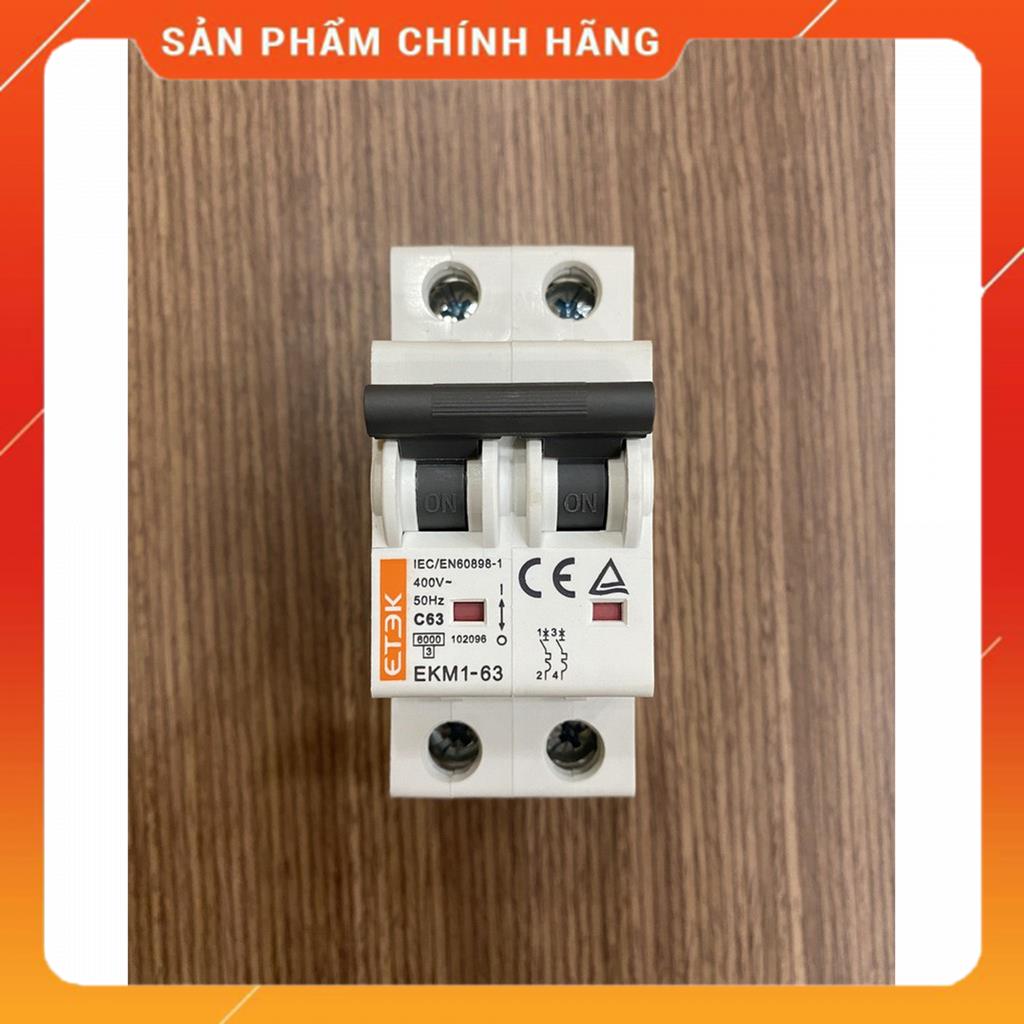 Cầu dao Aptomat CB AC 1 Pha 25A 32A 63A ETEK MSP36062