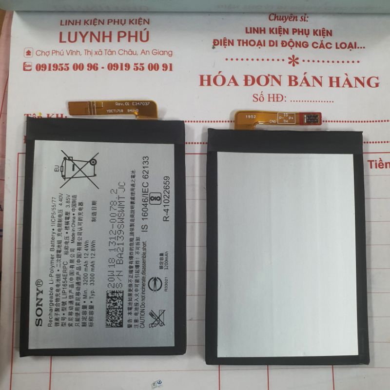 Pin sony XA2 L2 H4331 LIP1654ERPC BAO TEST ĐỔI TRẢ
