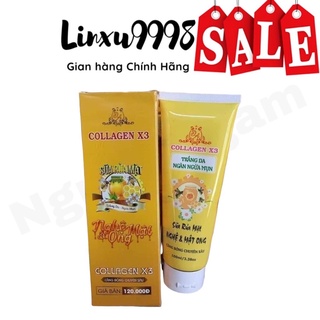 Sữa rửa mặt nghệ mật ong Collagen X3 Mỹ Phẩm Đông Anh .