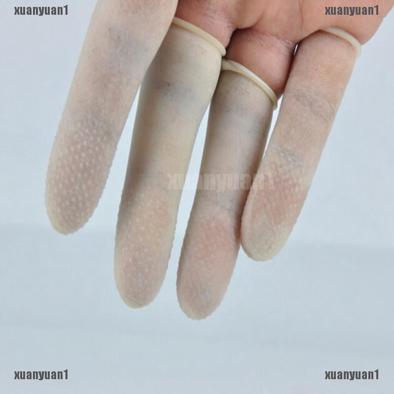 Bộ 100 Bọc Ngón Tay Bằng Cao Su