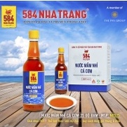 Thùng 6 chai Nước mắm 584 Nha Trang 25 đạm, Chai PET 500ml, Date mới nhất