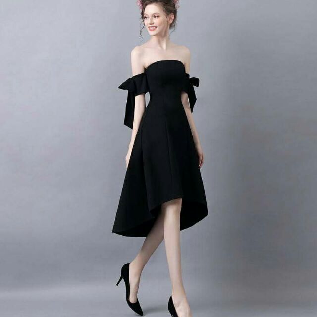 ĐẦM CUP ĐUÔI TÔM NƠ TAY CỰC XINH