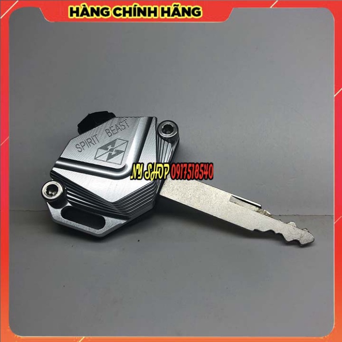 ỐP CHÌA KHÓA CNC CÁC DÒNG HONDA CHÍNH HÃNG SPIRIT BEAST Mẫu L7 Ảnh thật Sp