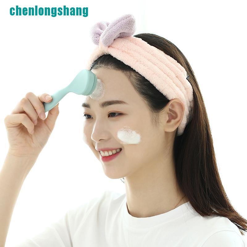 Máy Mát Xa silicone Mềm Mại Làm Sạch Mụn Đầu Đen Và Mụn Trứng Cá