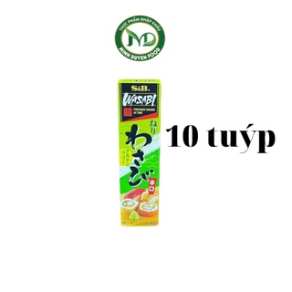 Lốc 10 tuýp mù tạt sb wasabi 43g tp minh duyên