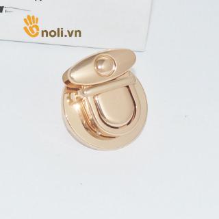 Khóa sập tròn loại thường