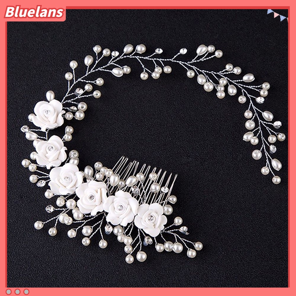 Kẹp TóC HìNh Hoa ĐíNh Kim Cương Giả ThờI Trang Cho Nữ