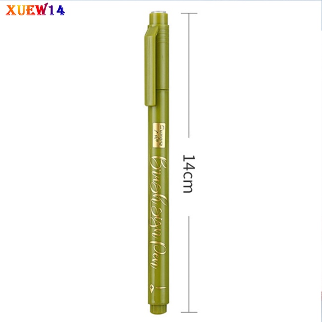 Set 12 cây bút lông bút viết thư pháp/ vẽ phác thảo nhiều màu