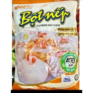 bột nếp tài ký làm bánh ít trần,chè trôi nước ,bánh dày...[gói 400g]