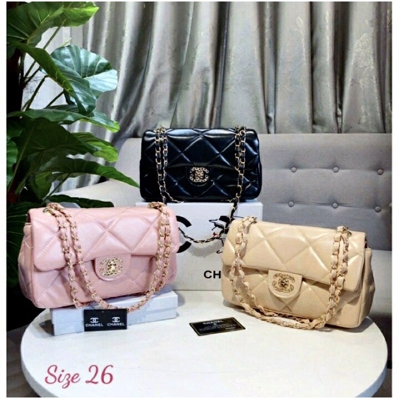 Túi đeo chéo nữ dáng classic vân ô trám size lớn chất liệu cao cấp giá rẻ