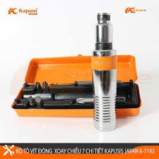 BỘ TÔ VÍT ĐÓNG 7 CHI TIẾT KAPUSI JAPAN