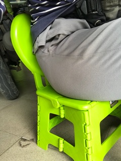 Ghế xếp có tựa lưng