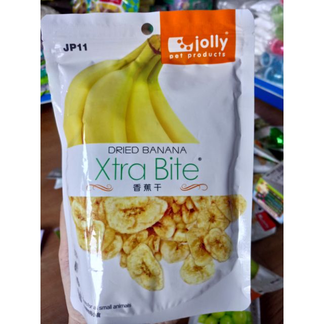 Chuối sấy Jolly cho hamster, thỏ, bọ và sóc