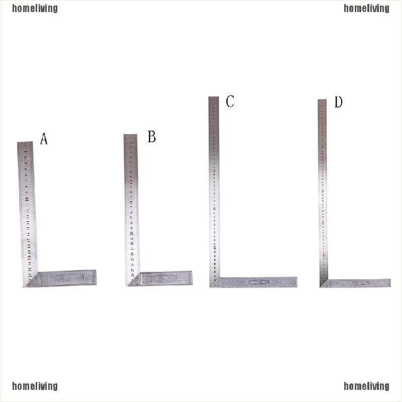 Thước Đo Góc Hình Vuông 25 / 30 / 50 / 60cm Chuyên Dụng Làm Mộc