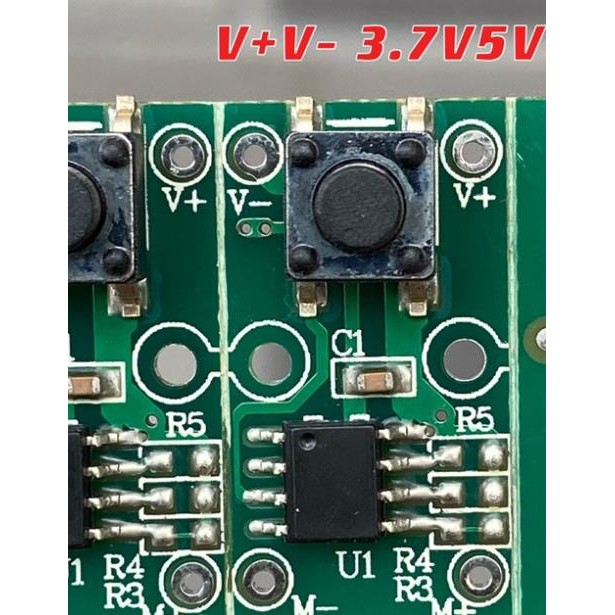Mạch điện led 5vol 9 tính năng chơp