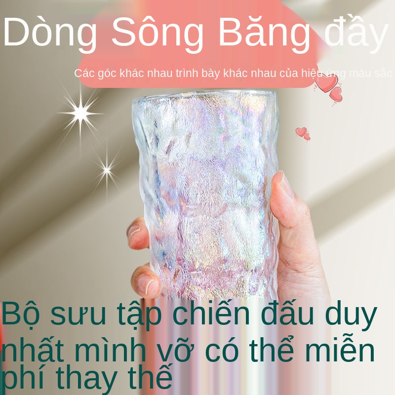 trong màu sông băng cốc nhà hàng cốc thủy tinh có giá trị cao nhà hàng Bắc Âu nước trái cây uống thủy tinh bia cốc nước