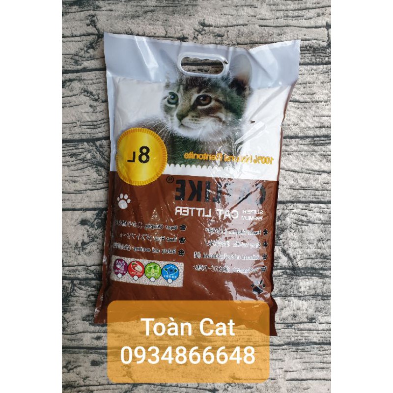 Cát vệ sinh cho mèo Cat Like 8l - Tải 6 túi