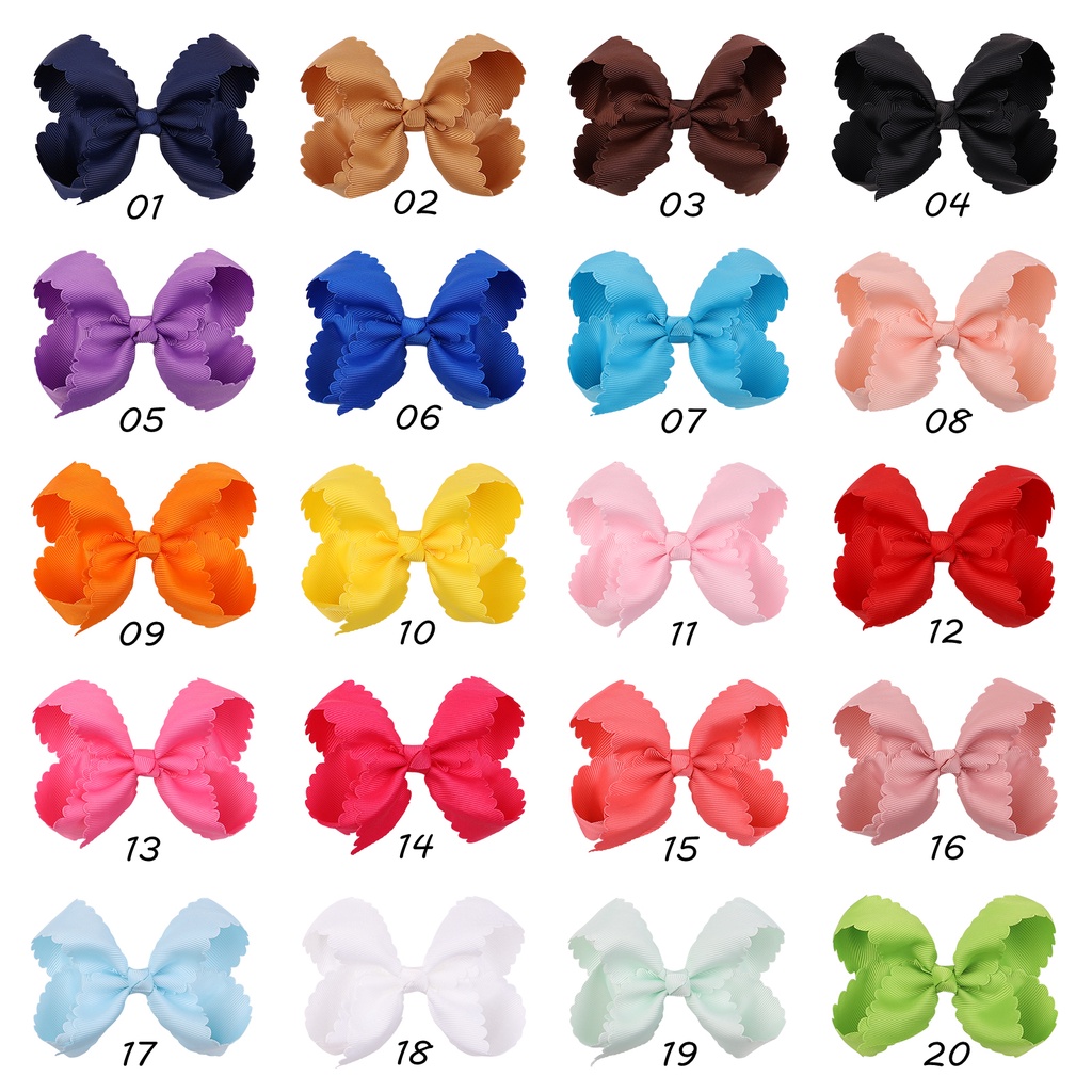 Kẹp tóc nơ KIDSBOWS 18 màu tùy chọn thời trang xinh xắn cho bé gái