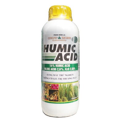 HUMIC ACID 14% Grow More Mỹ dung tích 1 lít - Đặc biệt tốt cho HOA LAN