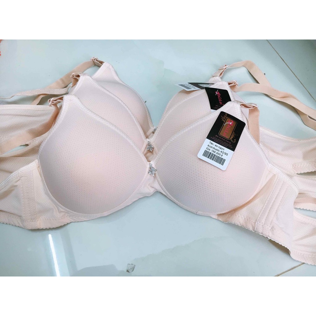 Aó ngực nữ mút mỏng không gọng thông hơi A866 big size quả to cho người ngực to ngực bầu người béo chất đẹp | BigBuy360 - bigbuy360.vn