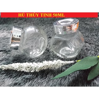 LỌ THỦY TINH 50ML- HŨ NGHIÊNG 50ML GIÁ RẺ