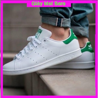 Giày thể thao, giày sneaker STAN SMITH trắng gót xanh/ gót đen full size 36-43/MAI SARA | BigBuy360 - bigbuy360.vn
