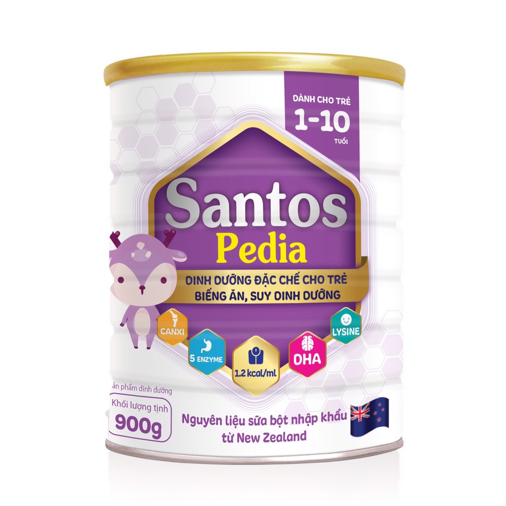 Sữa bột Santos Pedia 400g_Duchuymilk