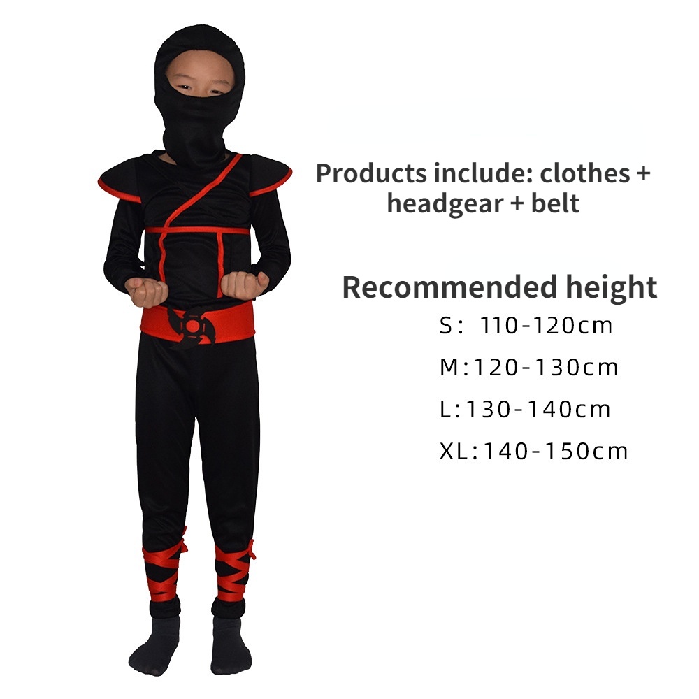 Bộ Đồ Hóa Trang Ninja Nhật Bản Cho Bé