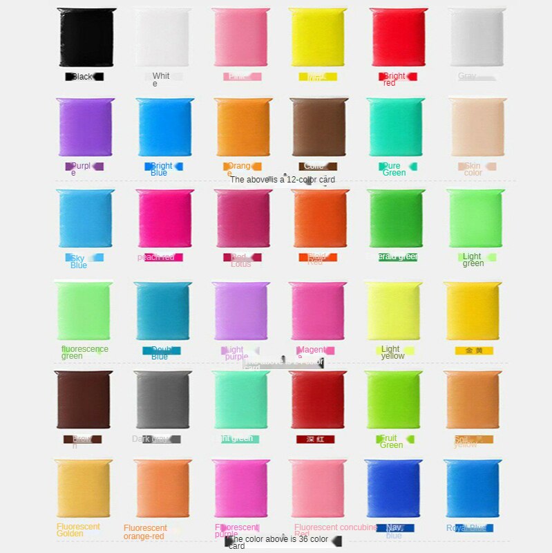 Đất sét nhiều màu siêu nhẹ 5g