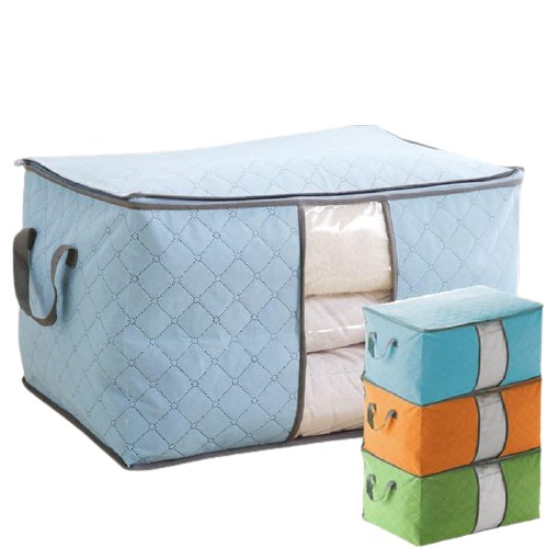 Túi đựng quần áo chăn màn vải không dệt siêu lớn