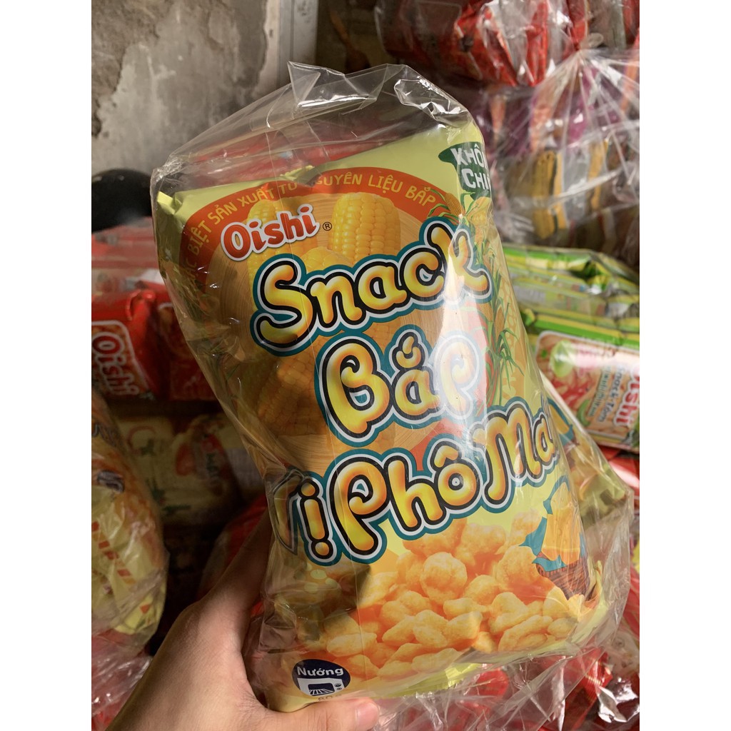 Bim bim Snack Bắp Vị Phô Mai 75g Siêu to khổng lồ