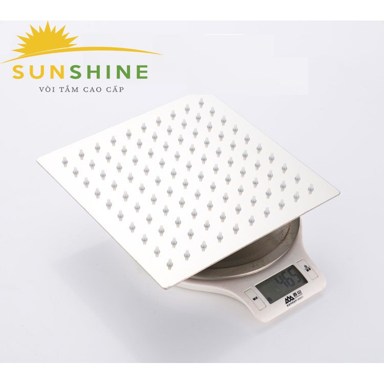 [CHÍNH HÃNG] Bộ sen cây tắm nóng lạnh thân vuông inox cao cấp SUNSHINE SS-301 (Màu Bạc)-Hàng Nhập khẩu