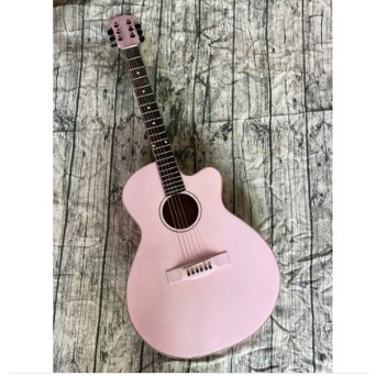 ĐÀN GUITAR ACOUSTIC CÓ 6 DÂY LÀ KIM LOẠI ĐÀN GUITAR E90M VỚI MÀU XANH ,HỒNG |ANTON MUSIC