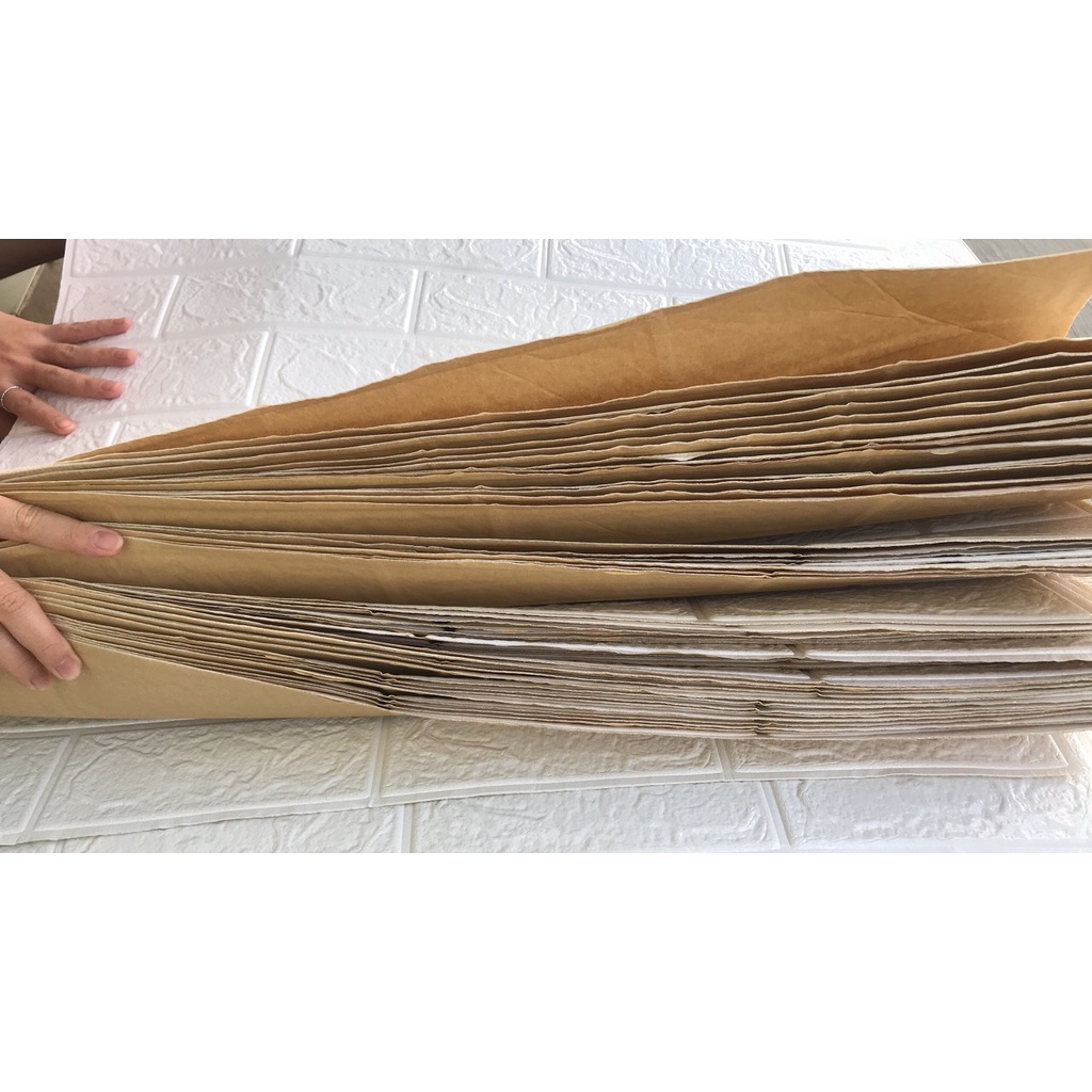 Xốp dán tường giả gạch - 3D