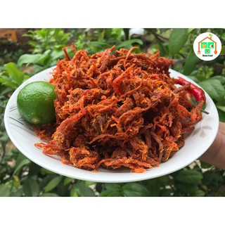 Bò Khô Sợi Loại đặc biệt Siêu ngon (100% thịt bò quê) trong túi zip 300 gram