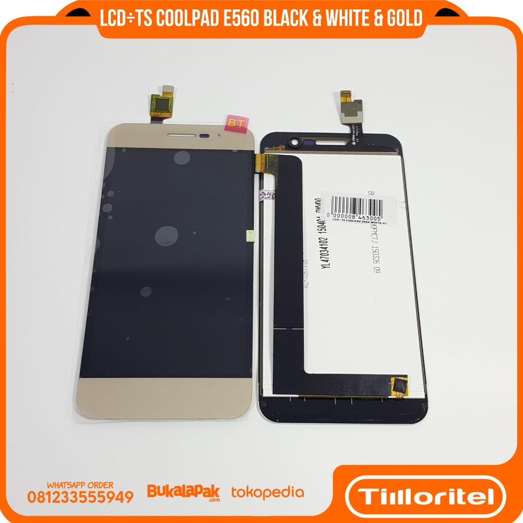 Máy Tính Bảng Coolpad E560 Màn Hình Lcd Cảm Ứng Màu Đen / Trắng / Vàng