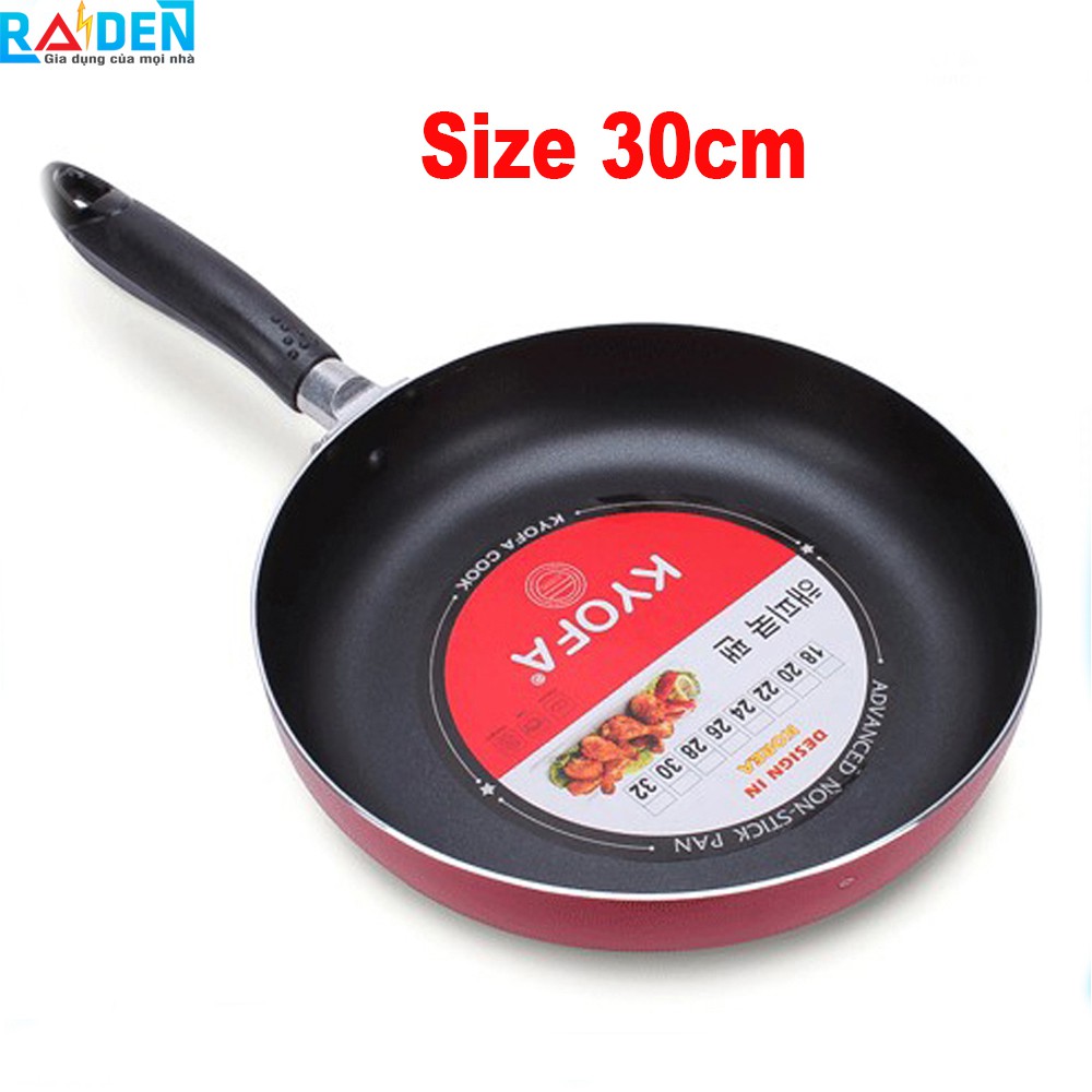 Chảo chống dính cạn lòng Kyofa 1 quai size 30cm