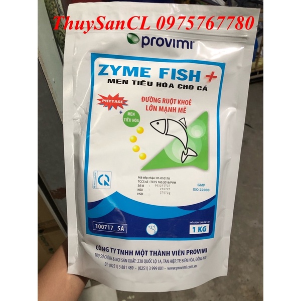 Men tiêu hoá cho cá - Zymefish- gói 1kg