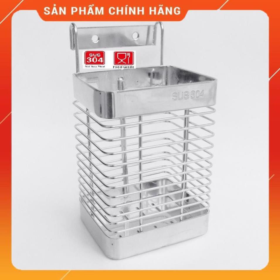 [FreeShip] [Hỏa tốc 1H] Ống đựng đũa inox SUS201, Giỏ đũa inox giá rẻ 24/7