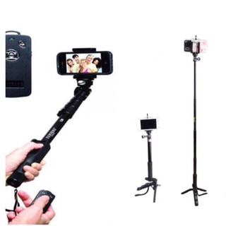 [Đầu răng thép] Combo gậy tự sướng Yunteng 1288 và chân Tripod siêu cứng 2018 full box
